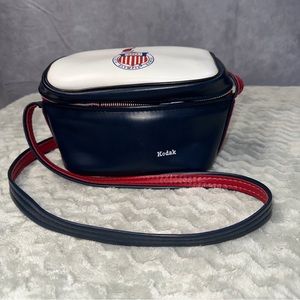 Vintage 1972 Olympic Games Kodak Camera Bag Broken Zipper